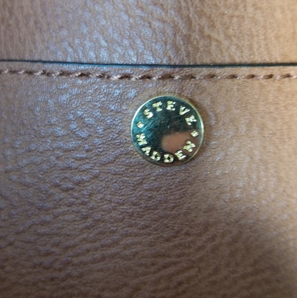 Cognac Bag with Rose Bow & Matching Clutch - Picture 6 of 8